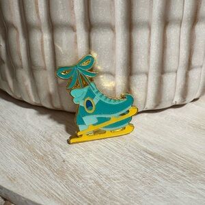 Jasmine Disney Loungefly Ice Skate Enamel Pin